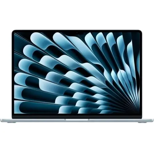 Apple Laptop Apple MacBook Air 15 with Liquid Retina (2026), Apple M5 10-core, 15.3 inch, RAM 16GB, SSD 1TB, Apple M5 10-core Graphics, Tastatura INT, macOS, Albastru