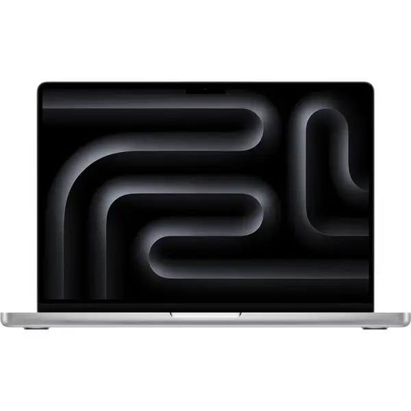 Apple Laptop Apple MacBook Pro 14 inch, procesor Apple M5, 10 nuclee CPU, 10 nuclee GPU, 24GB RAM, 1TB SSD, Mac OS, Tastatura Internationala, Argintiu