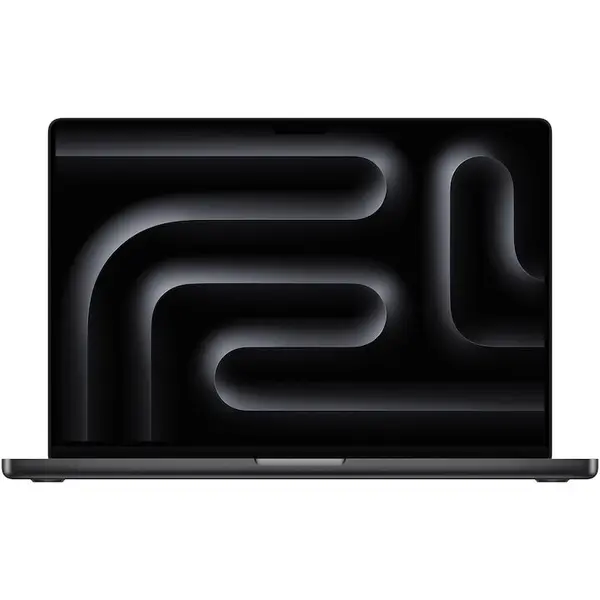 Apple Laptop Apple MacBook Pro, Z1FT001LS, 16.2 inch, 3456 x 2234 pixeli, procesor Apple M4 Pro, 14 nuclee CPU, 20 nuclee GPU, 24 GB RAM, 1TB SSD, macOS, Negru