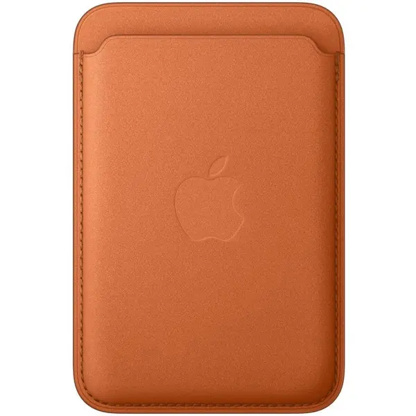 Apple Portofel Apple FineWoven Wallet cu MagSafe pentru iPhone, Portocaliu