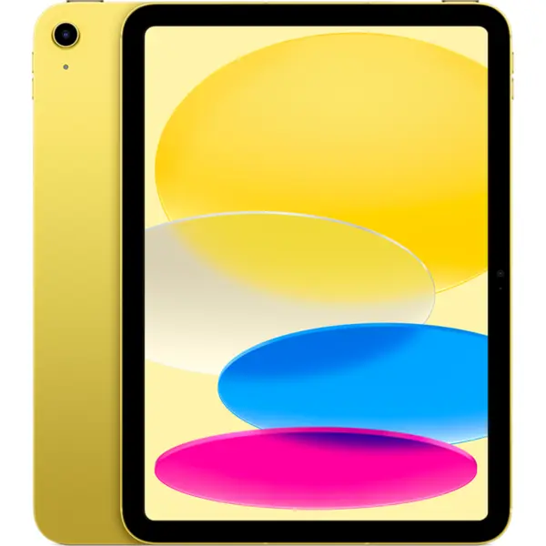Apple Tableta Apple iPad 11 (A16), Procesor A16 Penta-Core, Liquid Retina IPS 11, 512GB Flash, Camera 12MP, Wi-Fi, Bluetooth, iPadOS, Galben