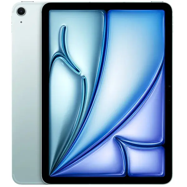 Apple Tableta Apple iPad Air 11 M4 Cellular, Procesor Apple M4 Octa-Core, Ecran Liquid Retina IPS 11, 12GB RAM, 256GB Flash, Camera 12MP, Wi-Fi, Bluetooth, GPS, 5G, iPadOS, Albastru