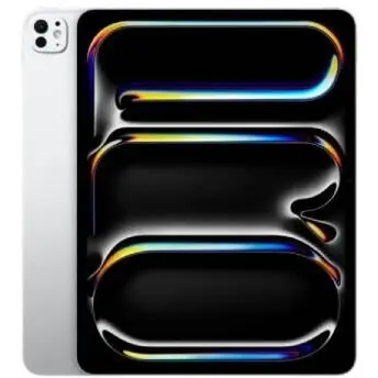 Apple Tableta Apple iPad Pro 13 (2024), Procesor Apple M4, Ultra Retina 13, 16GB RAM, 1TB Flash, 12MP, LiDAR, Wi-Fi, Bluetooth, iPadOS, Argintiu