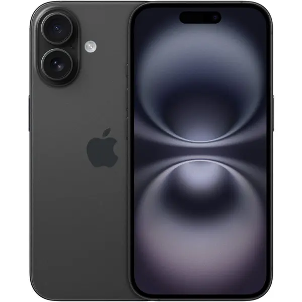 Apple Telefon mobil Apple iPhone 16, 128GB, 8GB, 5G, Negru