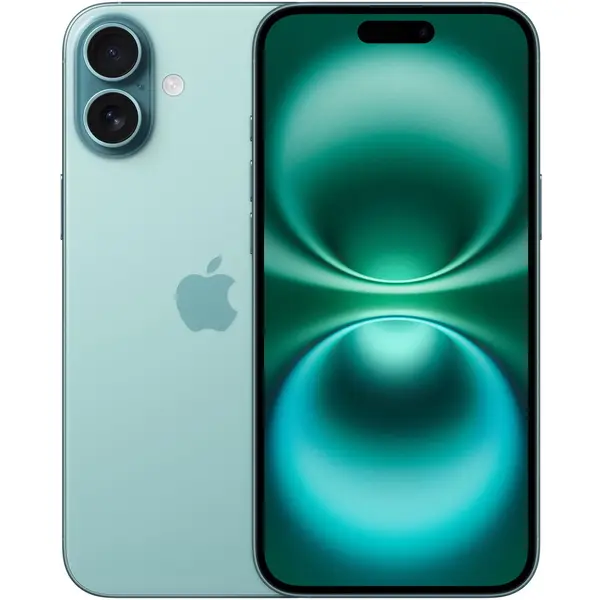 Apple Telefon mobil Apple iPhone 16 Plus, 128GB, 8GB RAM, 5G, Verde