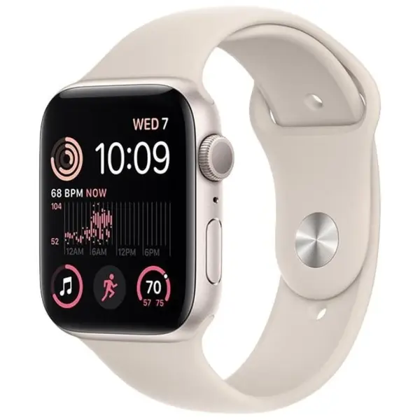 Apple Watch SE 2022, GPS, Aluminium 44mm N/A Starlight Excelent