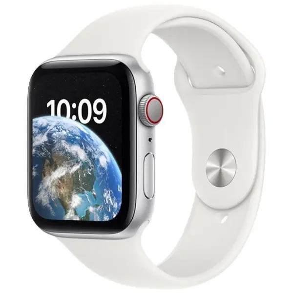 Apple Watch SE 2022, GPS + Cellular, Aluminium 44mm N/A Silver Foarte bun