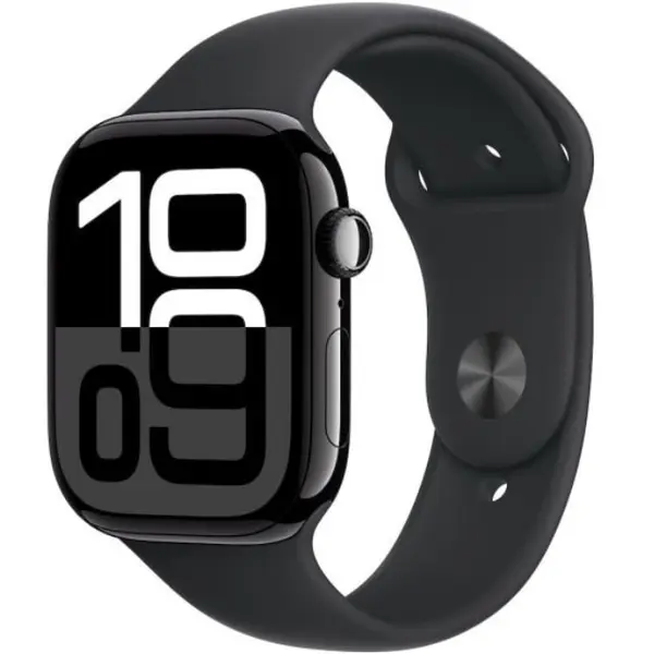 Apple Watch Series 10 2024, GPS, Aluminium 42mm N/A Jet Black Foarte bun