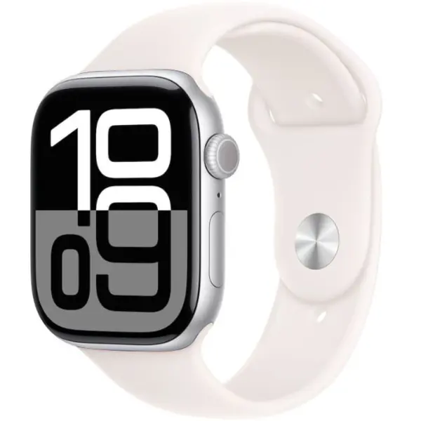 Apple Watch Series 10 2024, GPS + Cellular, Aluminium 46mm N/A Silver Excelent
