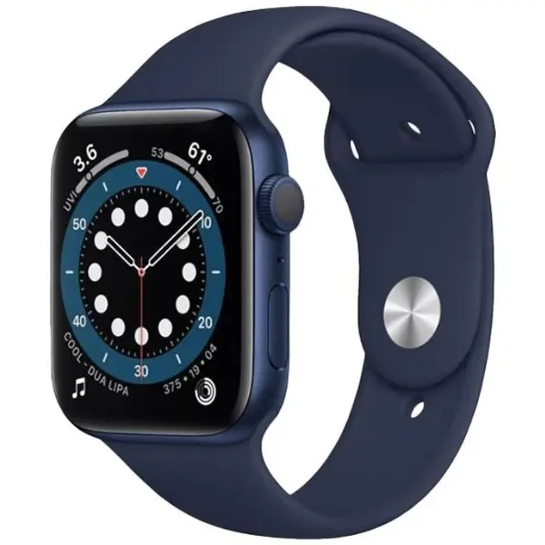 Apple Watch Series 6 2020, GPS, Aluminium 44mm N/A Blue Excelent