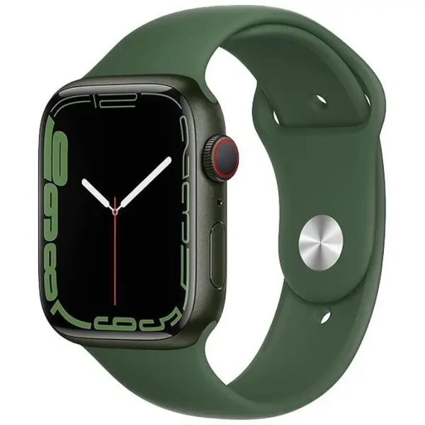 Apple Watch Series 7 2021, GPS + Cellular, Aluminium 45mm N/A Green Bun