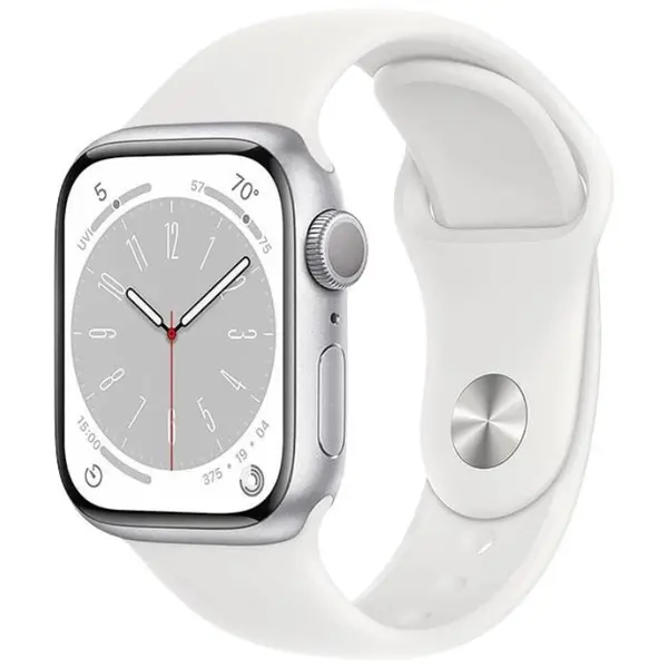 Apple Watch Series 8 2022, GPS, Aluminium 45mm N/A Silver Foarte bun