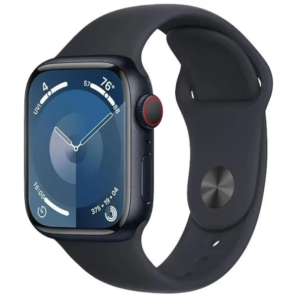 Apple Watch Series 9 2023, GPS + Cellular, Aluminium 41mm N/A Midnight Foarte bun