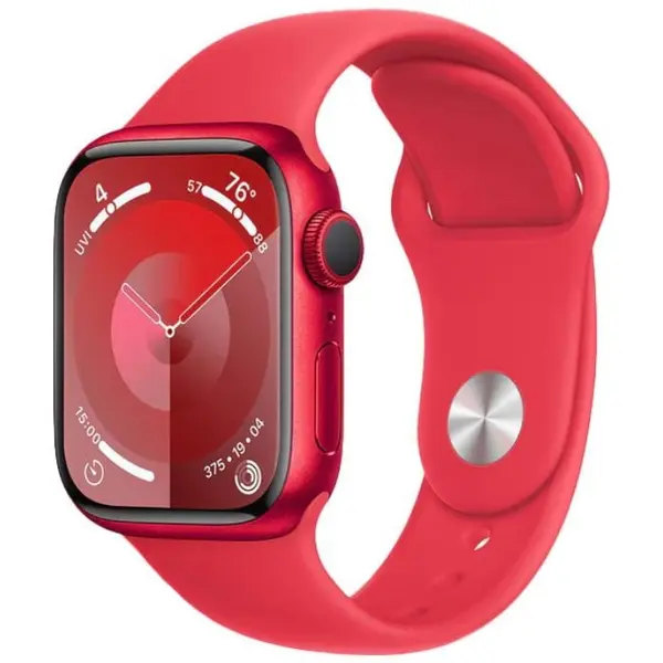 Apple Watch Series 9 2023, GPS + Cellular, Aluminium 41mm N/A Red Foarte bun