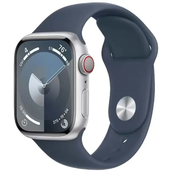 Apple Watch Series 9 2023, GPS + Cellular, Aluminium 41mm N/A Silver Foarte bun