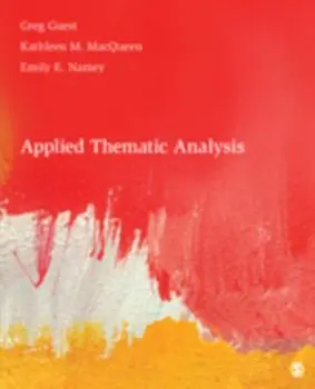 Applied Thematic Analysis, Hardback/Emily E. Namey