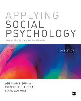 Applying Social Psychology. From Problems to Solutions, Paperback/Mark Van Vugt