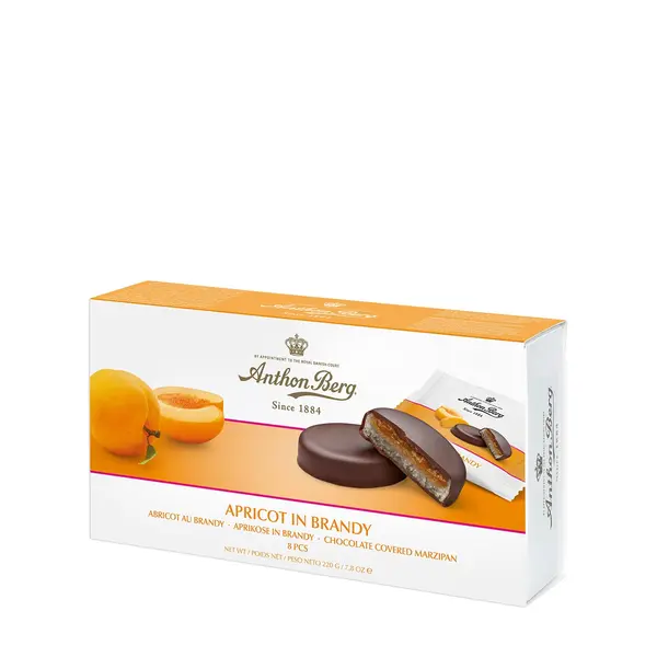 Apricot in brandy 220 gr