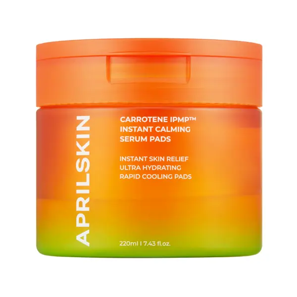 APRILSKIN – Carrotene IPMP Instant Calming Serum Pads – 80pcs (220ml)