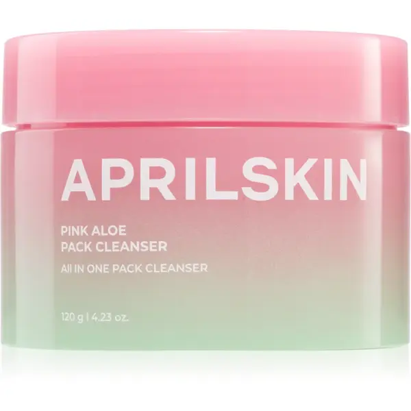 APRILSKIN Pink Aloe Pack Cleanser lotiune de curatare cu efect de hidratare 120 g