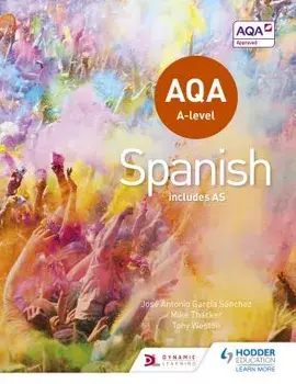 Aqa A-Level Spanish (Includes As), Paperback/Tony Weston