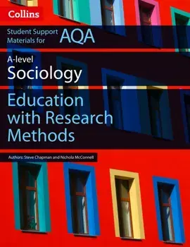 AQA AS and A Level Sociology Education with Research Methods, Paperback/Nichola McConnell