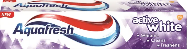 Aquafresh Pastă de dinţi Active White, 125 ml