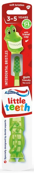 Aquafresh Periuță de dinți pentru copii Little teeth, 3-5 ani, sortiment