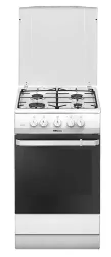 Aragaz HANSA FCGW510009, Gaz, 4 arzatoare, 50 cm, Clasa A (Alb)