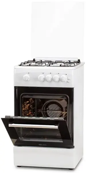 Aragaz LDK 5060 GRAI WH RMV LPG, 4 Arzatoare, Aprindere electrica (Alb)
