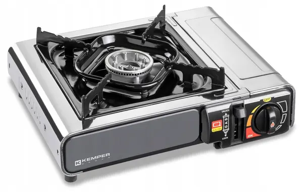 Aragaz portabil pe gaz Kemper – Xtra Smart, 104987SS, 2,2 kW