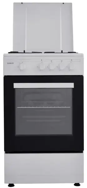 Aragaz Samus SM450ABS, Gaz, 4 arzatoare (Alb)