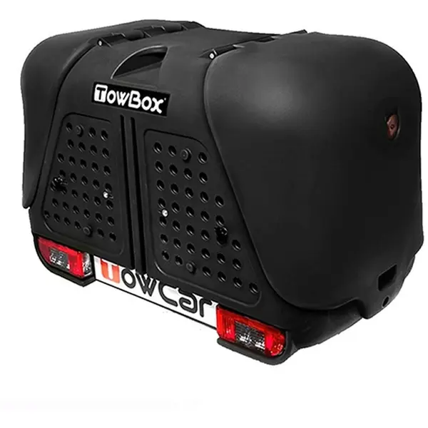 Aragon Cutie portbagaj pe carligul de remorcare Towbox V2 DOG Negru