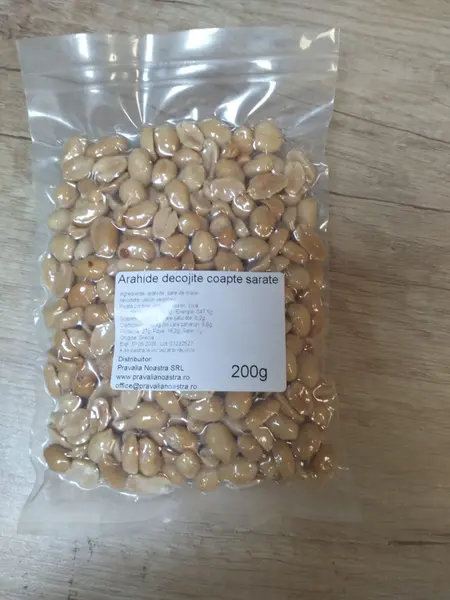 Arahide Decojite Coapte Sarate 200g