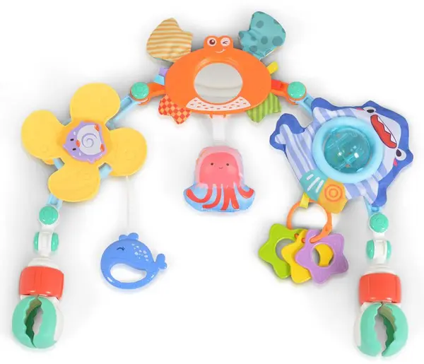 Arcadă de joacă pentru bebeluși Raya Toys - Ocean
