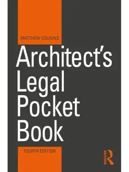 Architect's Legal Pocket Book. 4 ed, Paperback/***