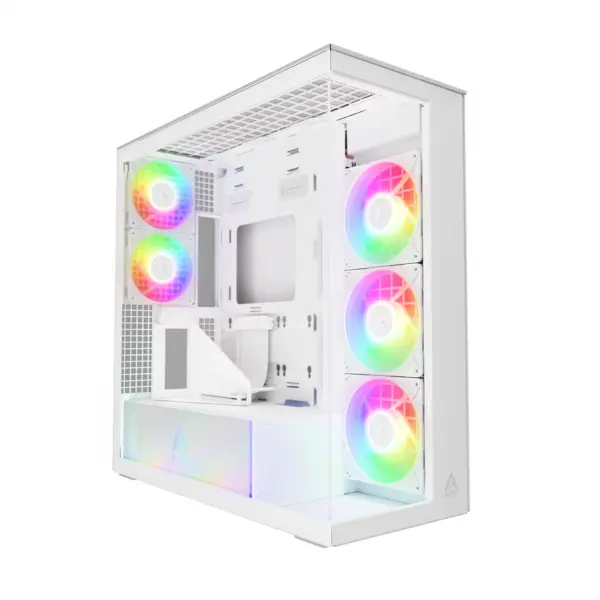 Arctic Carcasa ARCTIC Xtender VG, MiddleTower, E-ATX, riser PCIe inclus, Alb
