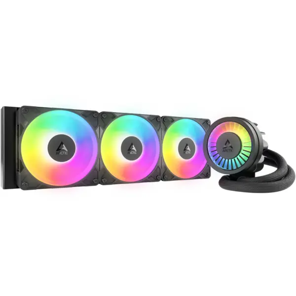 Arctic Cooler ARCTIC Liquid Freezer III Pro 360 A-RGB, Racire cu lichid, AIO 360mm, Intel/ AMD, Negru
