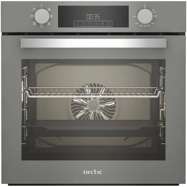 Arctic Cuptor incorporabil Arctic ARVIE1430MGM, Electric, 71 l, Autocuratarea catalitica, AeroCooking, Control touch, Clasa A, Manhattan Grey