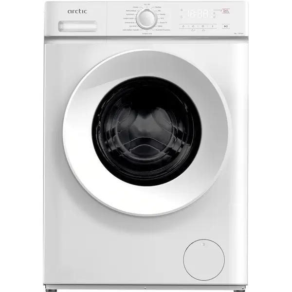 Arctic Masina de spalat rufe Arctic ARSMA862WRO, 8 kg, 1200 RPM, Clasa A, 15 programe, Digital Display, Child Lock, Alb