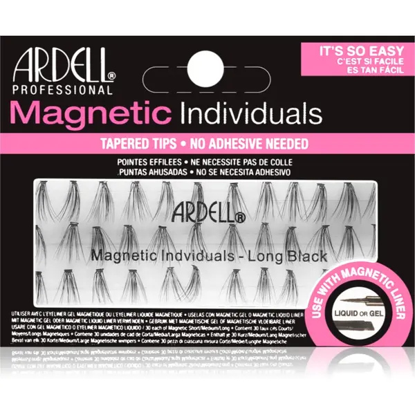 Ardell Magnetic Individuals gene false Long Black 30 buc