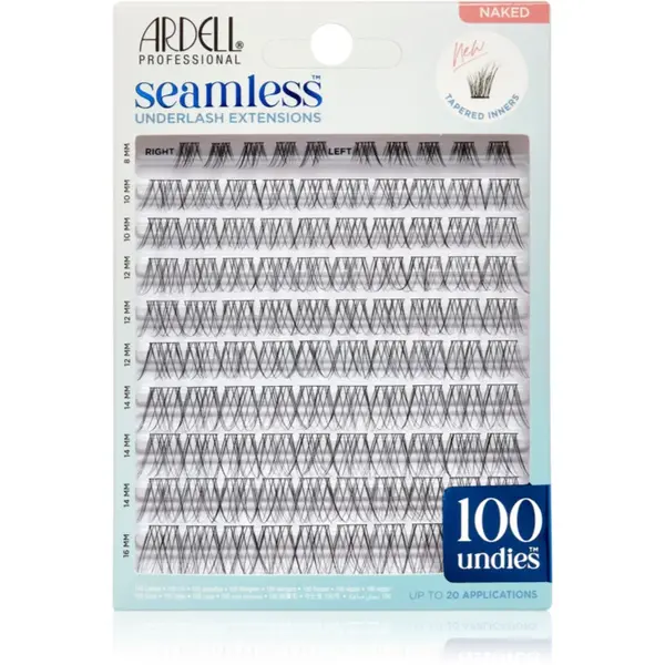Ardell Seamless Underlash Extensions gene false mănunchi Naked 100 buc