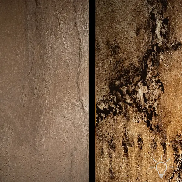 Ardezie Flexibila Translucida SKIN 2mm - Auburn, 210 x 105 cm | Iluminare Ambientala, Interior & Exterior