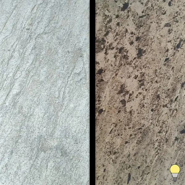 Ardezie Flexibila Translucida SKIN 2mm - Silver Grey, 185 x 61 cm | Iluminare Ambientala, Interior & Exterior