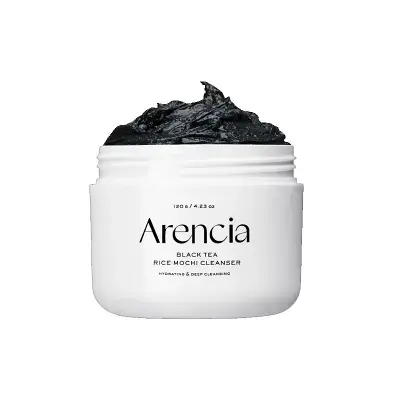 Arencia – Black Tea Rice Mochi Cleanser, 120g
