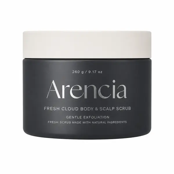 Arencia – Fresh Cloud Body & Scalp Scrub Black Tea & Yuzu, 260g
