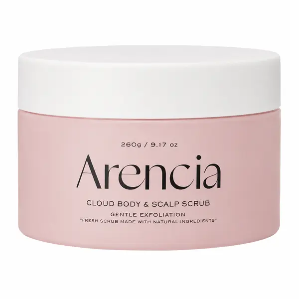Arencia – Fresh Cloud Body & Scalp Scrub Lavender & Pear, 260g