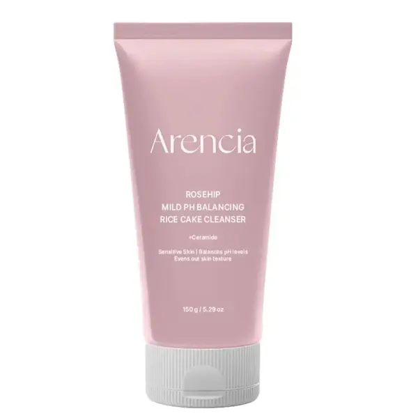 Arencia - Rosehip Mild PH Balancing Rice Cake Cleanser, 150ml