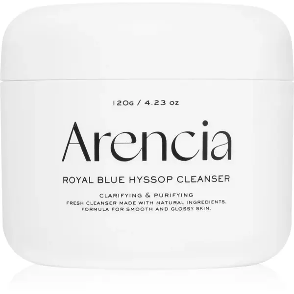 Arencia Royal Blue Hyssop Cleanser balsam de curatare cu efect calmant 120 g
