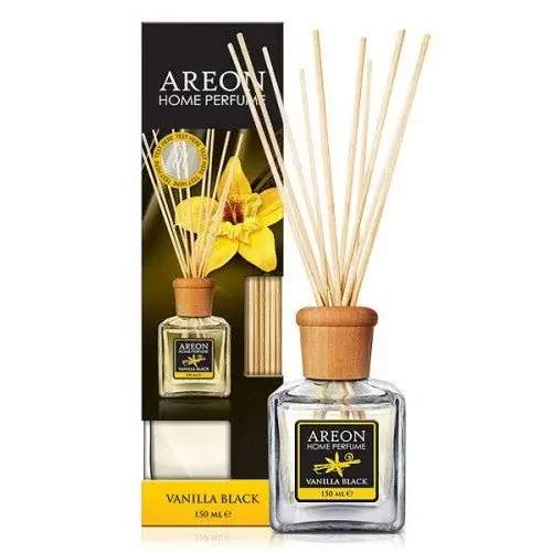 Areon Odorizant de camera, cu betisoare, 150 ml, Vanilla Black